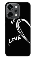 Love Line Oppo Reno14 Pro 5G Hard Case Back Cover by Casekaro