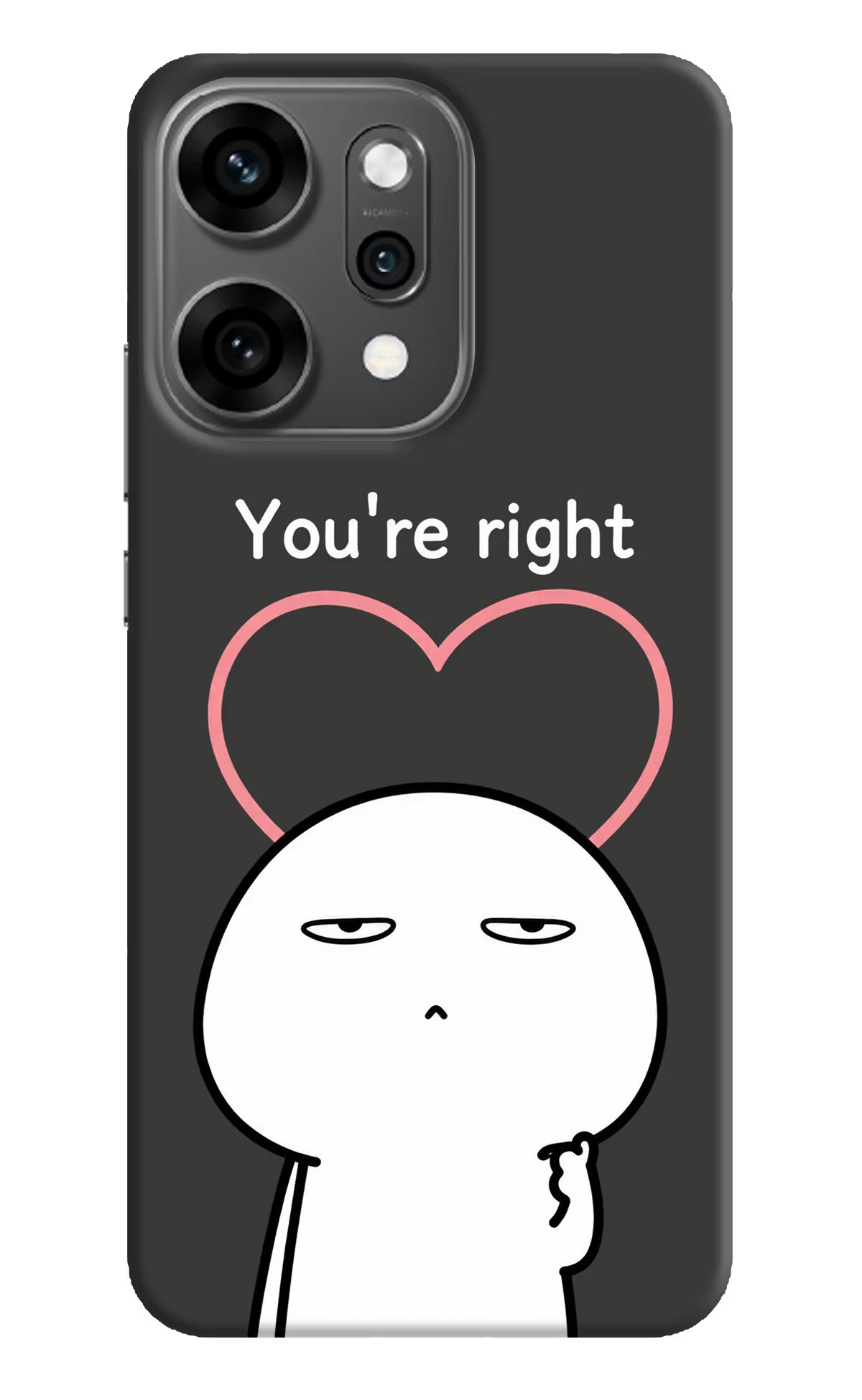 You're Right Oppo Reno14 Pro 5G Back Cover