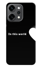 This World Oppo Reno14 Pro 5G Hard Case Back Cover by Casekaro
