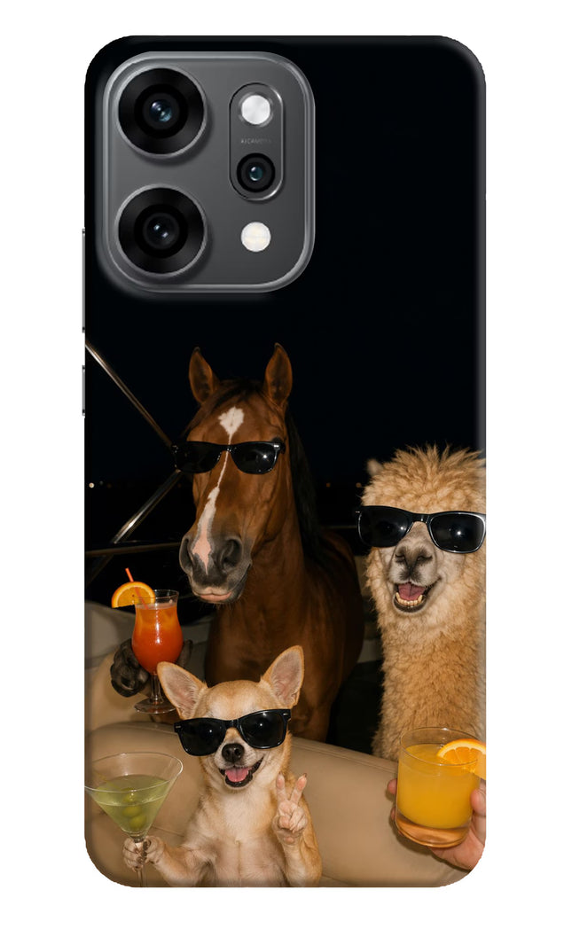 Party Squad Oppo Reno14 Pro 5G Hard Case Back Cover by Casekaro