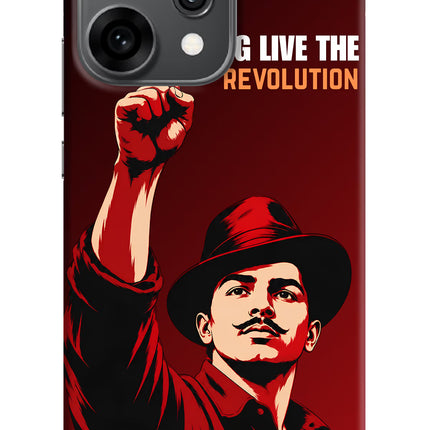 Bhagat Singh Revolution Oppo Reno14 Pro 5G Hard Case Back Cover by Casekaro