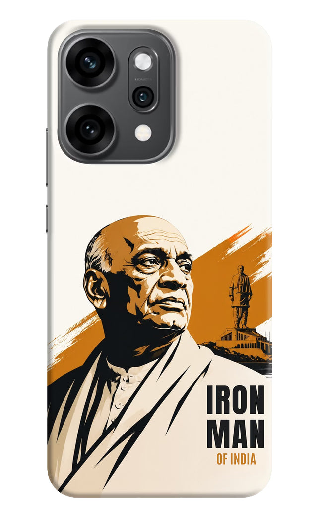 Sardar Patel Iron Will Oppo Reno14 Pro 5G Hard Case Back Cover by Casekaro