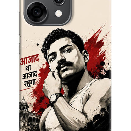 Chandrashekhar Azad Fearless Oppo Reno14 Pro 5G Hard Case Back Cover by Casekaro