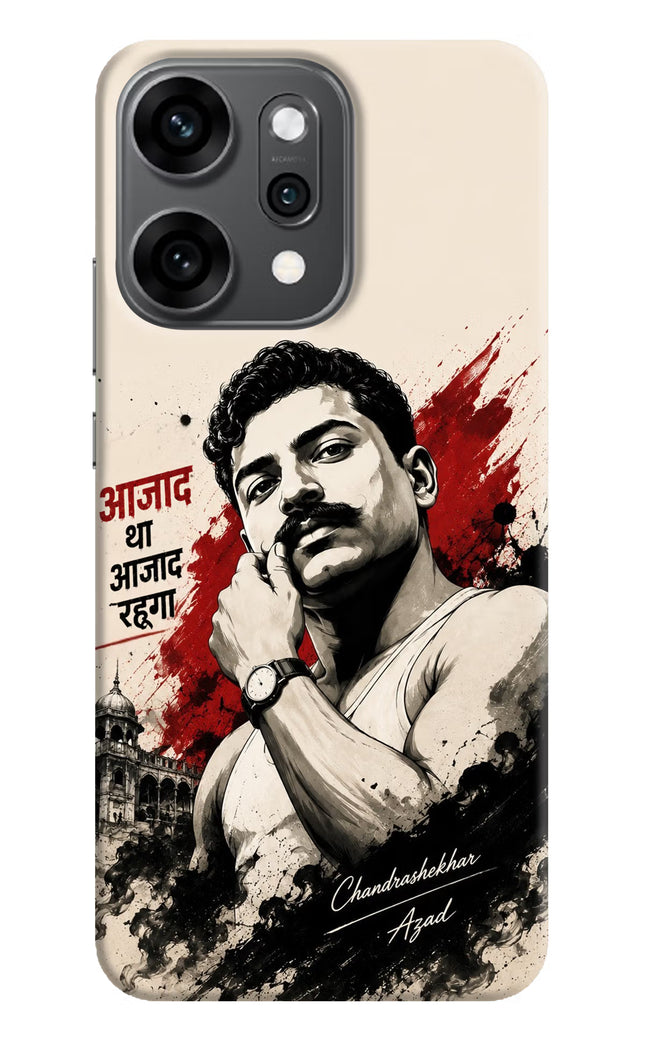 Chandrashekhar Azad Fearless Oppo Reno14 Pro 5G Hard Case Back Cover by Casekaro