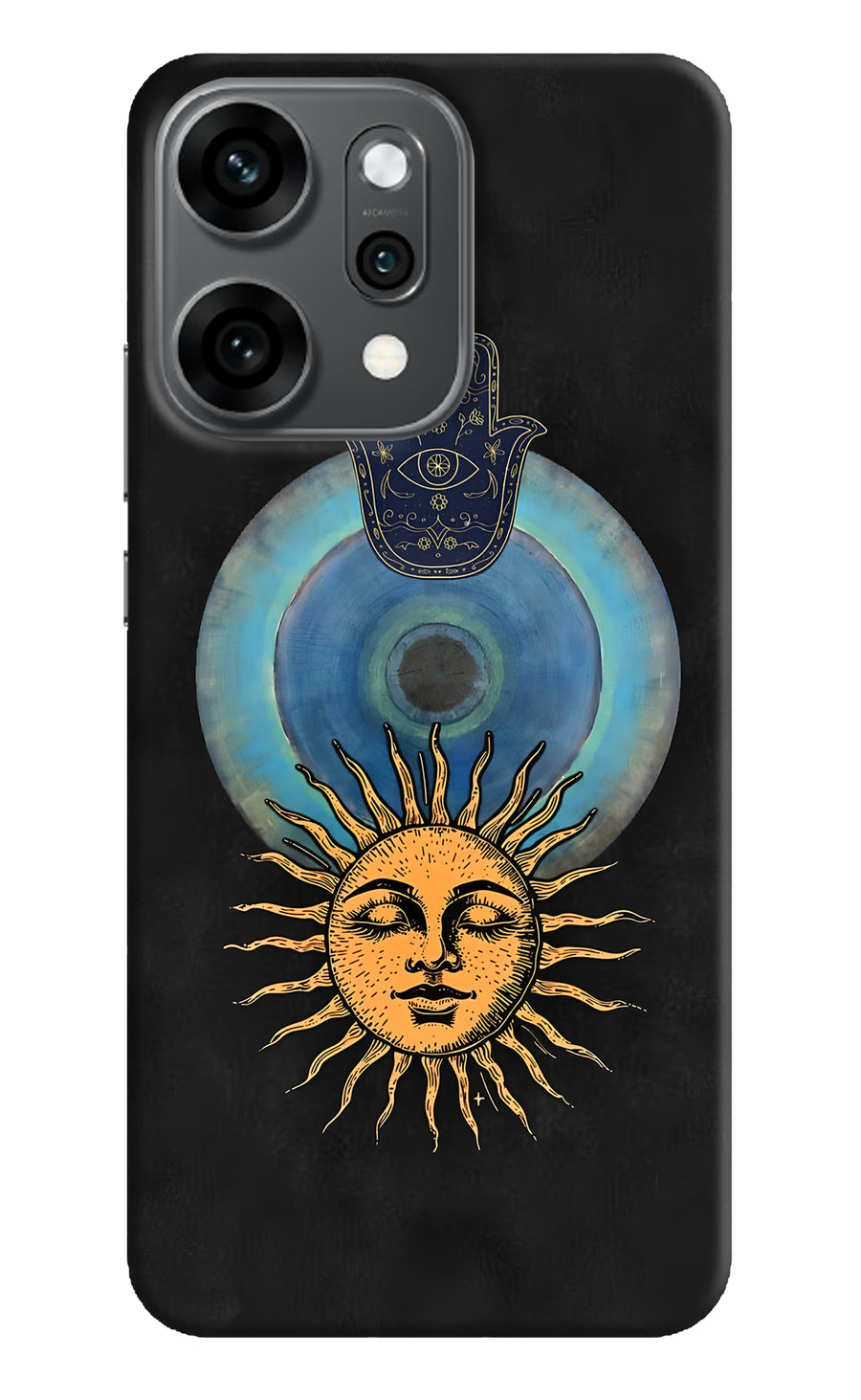 Divine Sun Oppo Reno14 Pro 5G Back Cover, Hard case