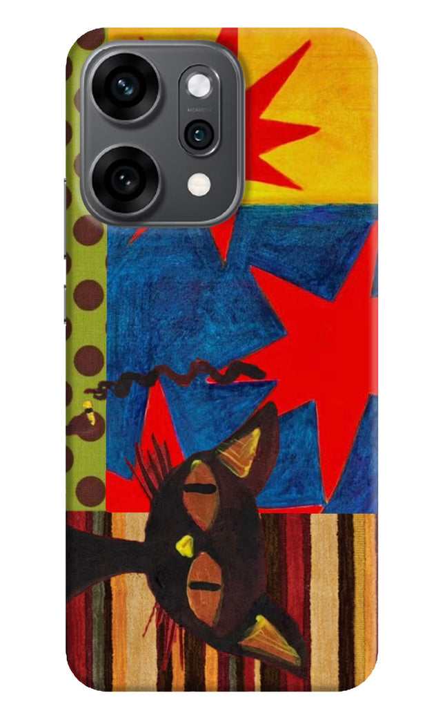 Pop Cat Oppo Reno14 Pro 5G Hard Case Back Cover by Casekaro