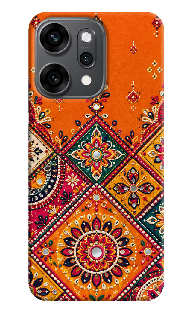 Kutch Glow Oppo Reno14 Pro 5G Hard Case Back Cover by Casekaro