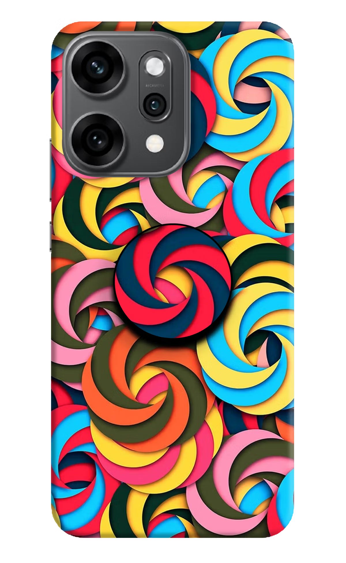 Spiral Pattern Oppo Reno14 Pro 5G Pop Case