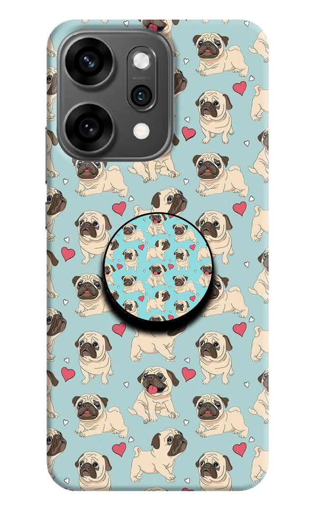 Pug Dog Oppo Reno14 Pro 5G Pop Case