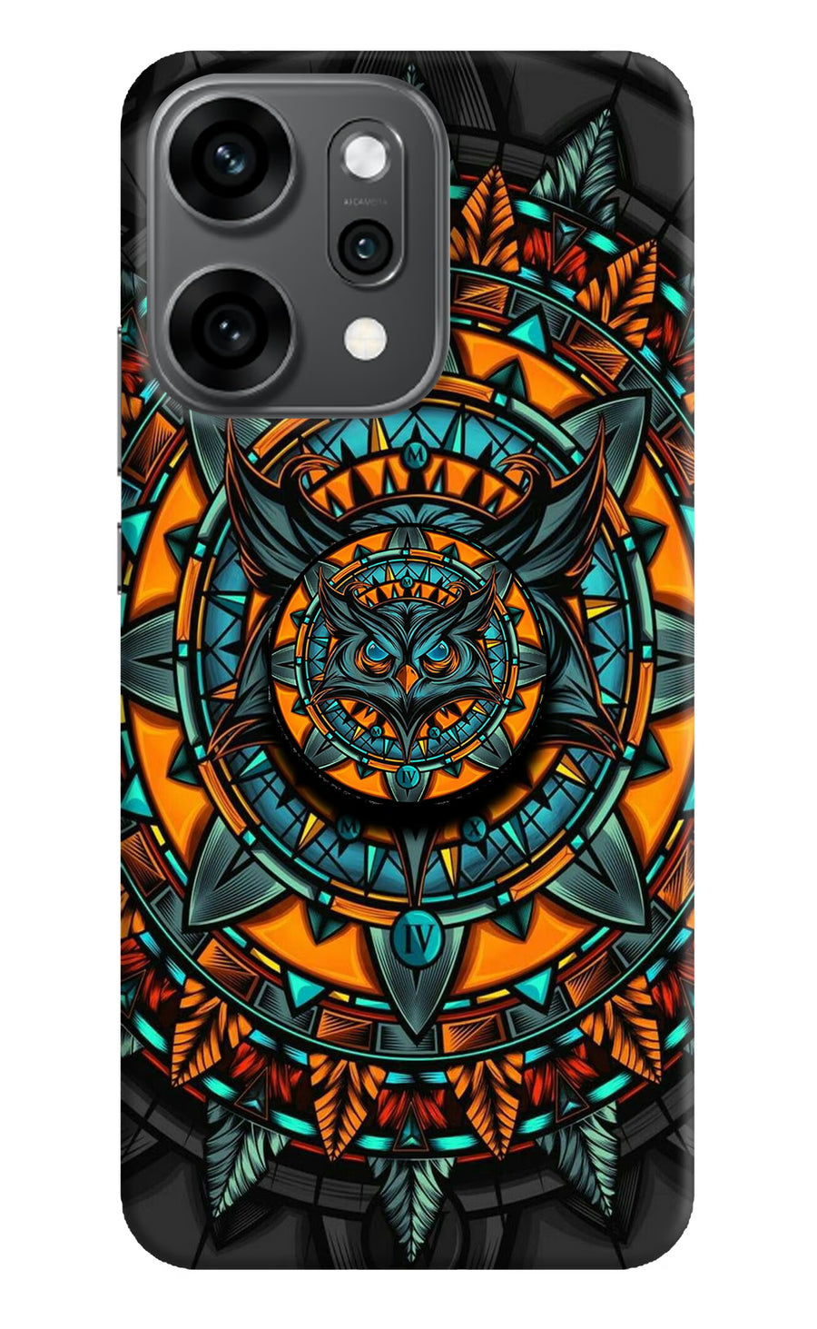 Angry Owl Oppo Reno14 Pro 5G Pop Case, Hard case