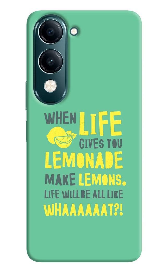 Quote Vivo Y19 5G Back Cover