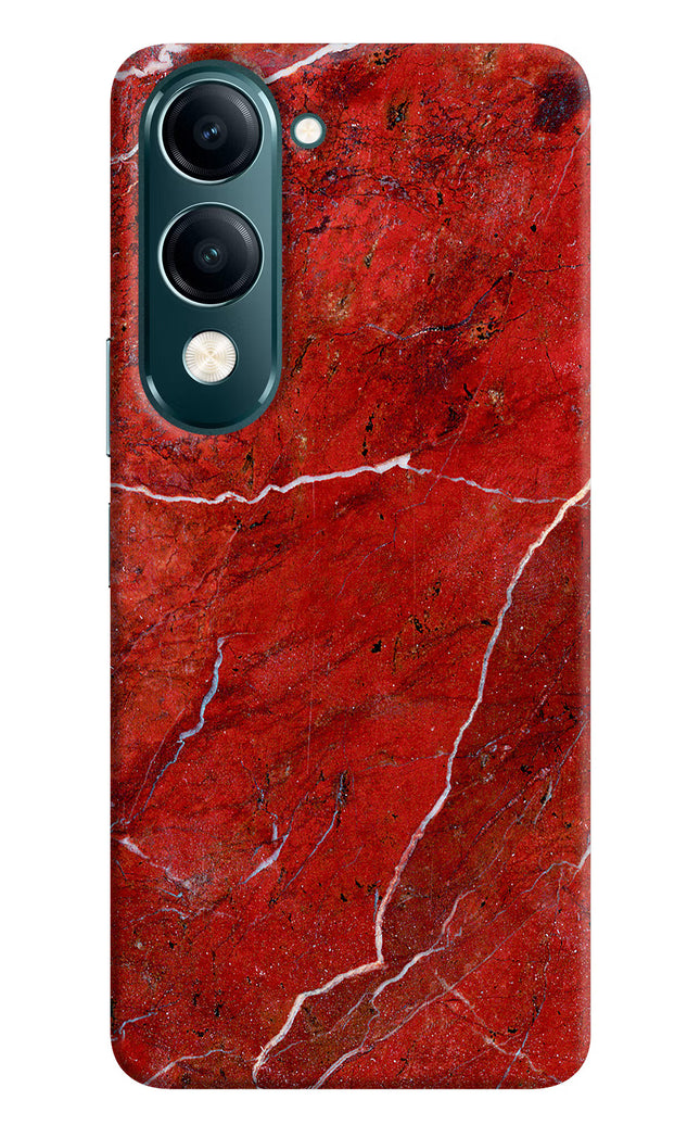 Red Marble Design Vivo Y19 5G Back Cover