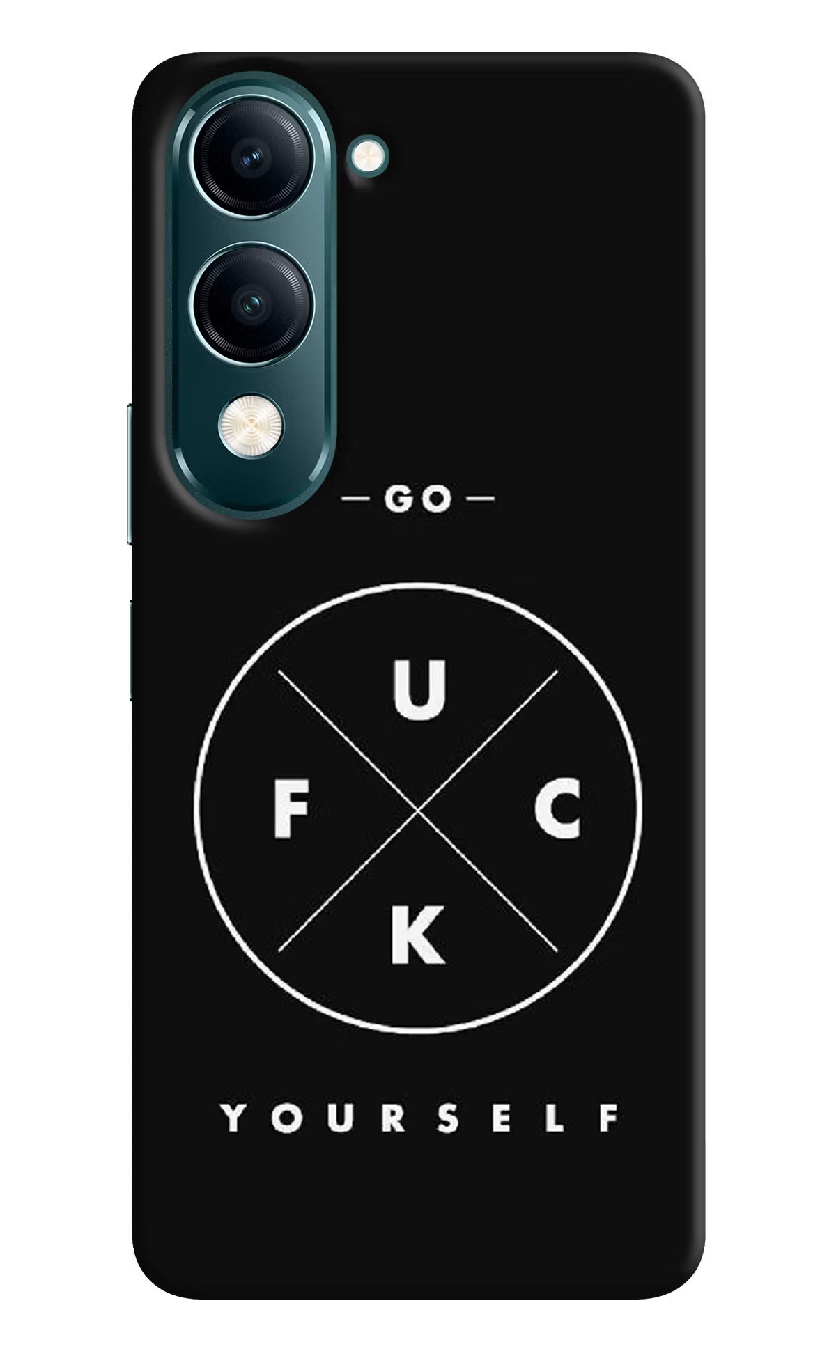 Go Fuck Yourself Vivo Y19 5G Back Cover