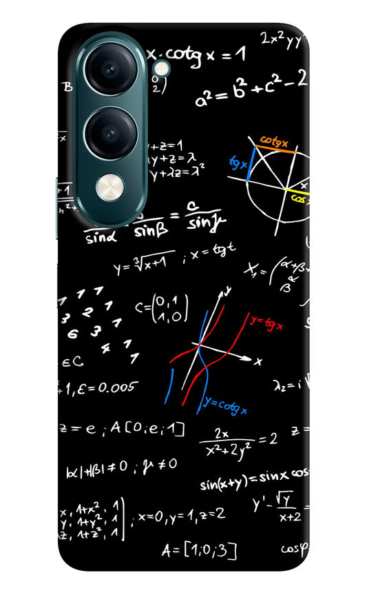Mathematics Formula Vivo Y19 5G Back Cover