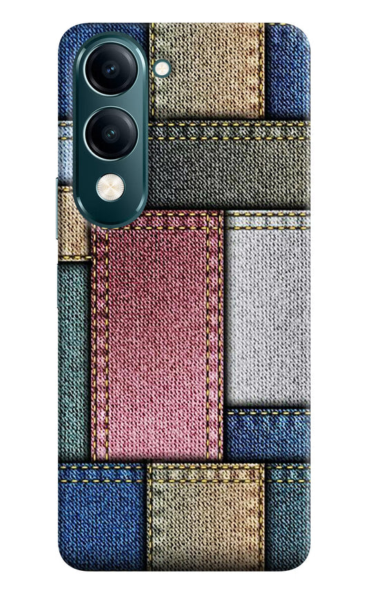 Multicolor Jeans Vivo Y19 5G Back Cover