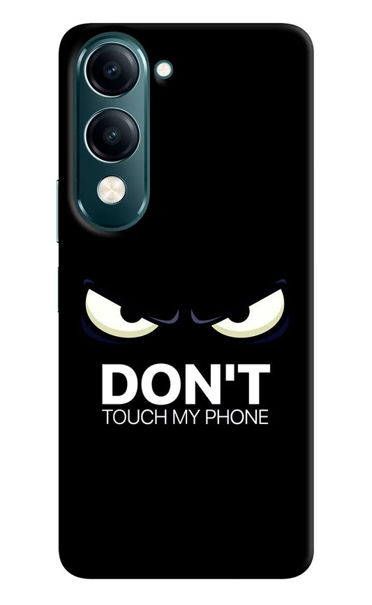 Don'T Touch My Phone Vivo Y19 5G Back Cover