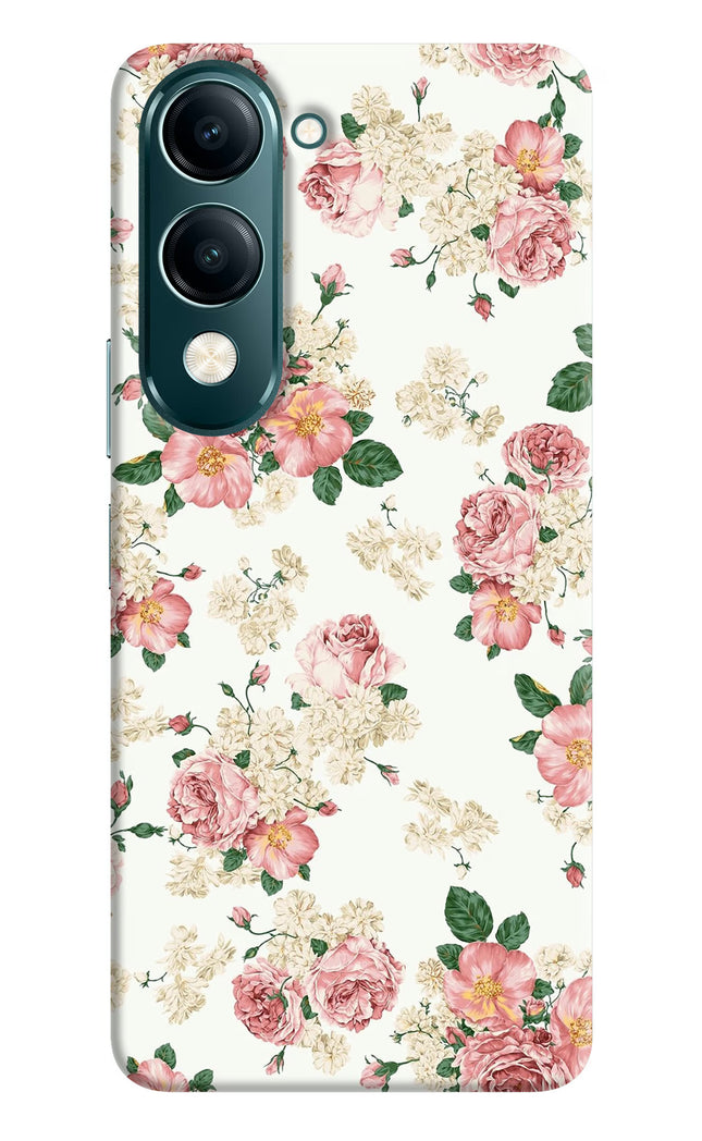Flowers Vivo Y19 5G Hard Case Back Cover by Casekaro