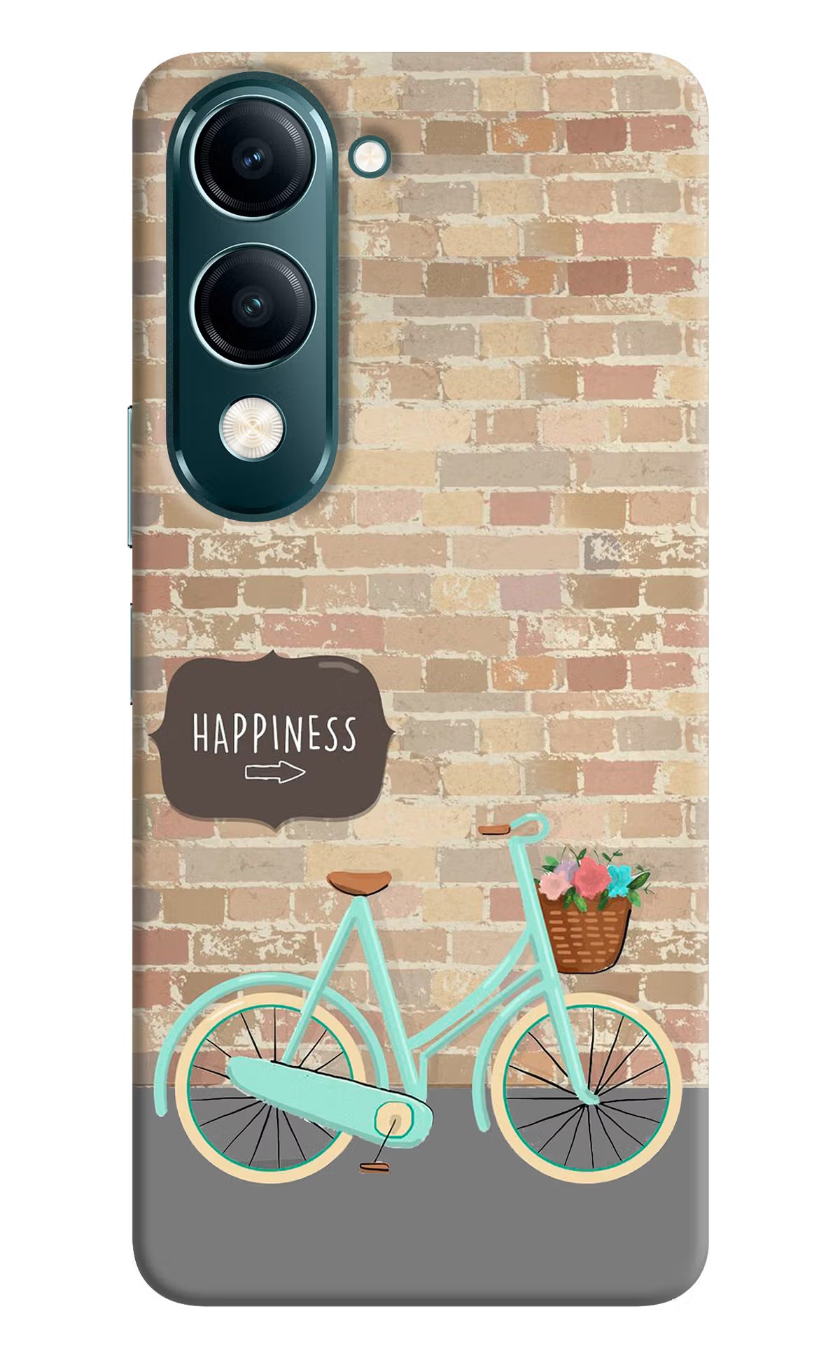 Happiness Artwork Vivo Y19 5G Back Cover