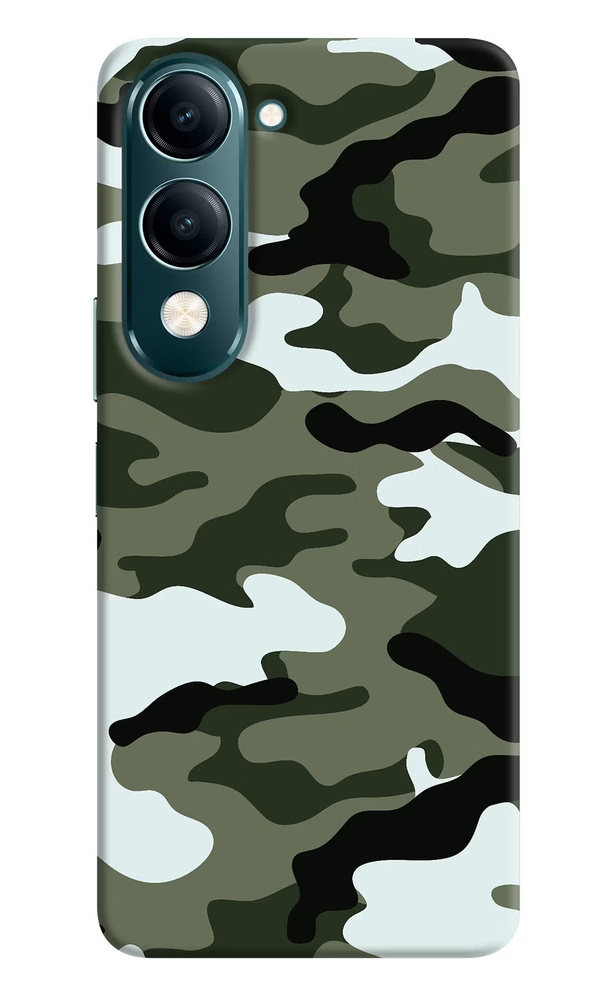 Camouflage Vivo Y19 5G Back Cover