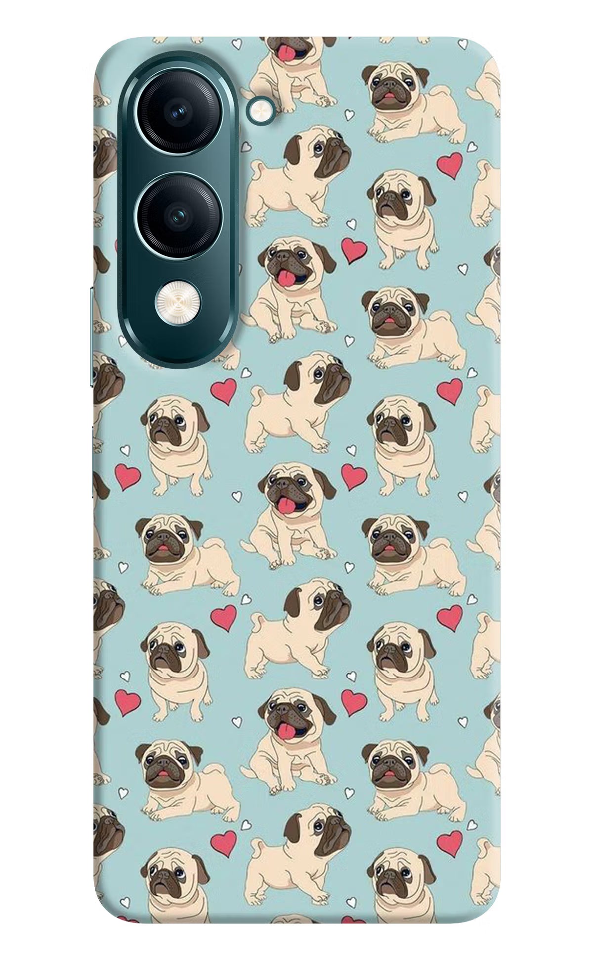 Pug Dog Vivo Y19 5G Back Cover