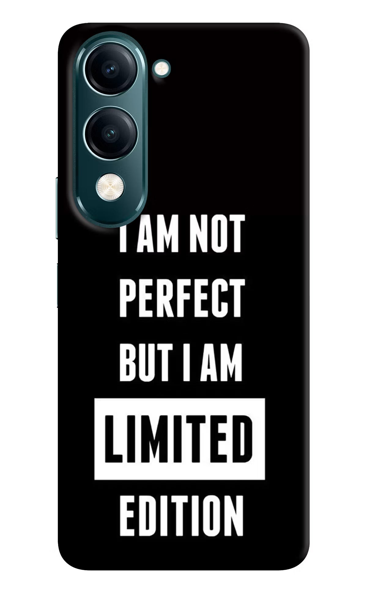 I Am Not Perfect But I Am Limited Edition Vivo Y19 5G Back Cover