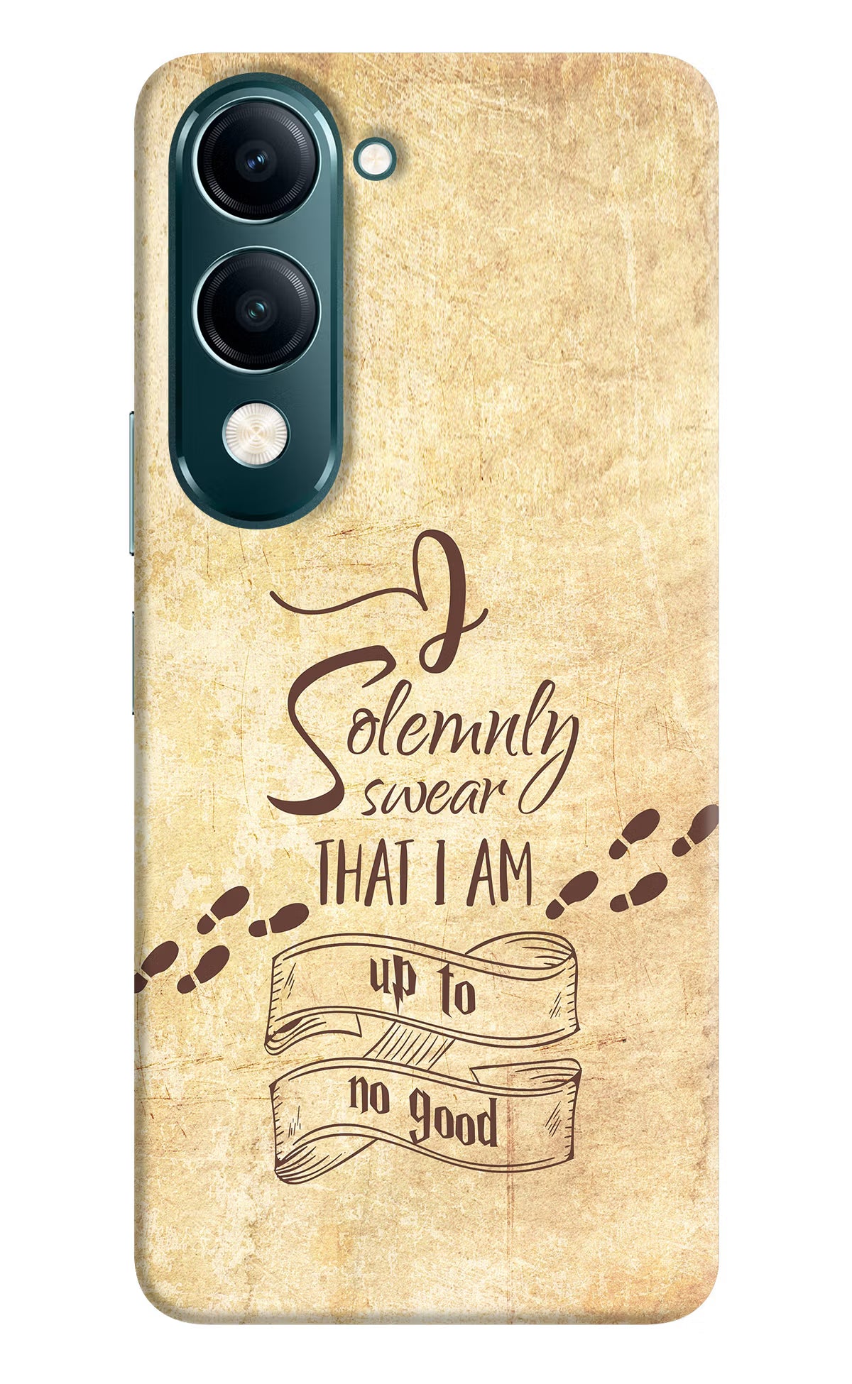 I Solemnly swear that i up to no good Vivo Y19 5G Back Cover