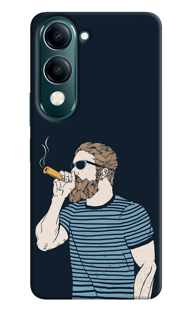 Smoking Vivo Y19 5G Hard Case Back Cover by Casekaro