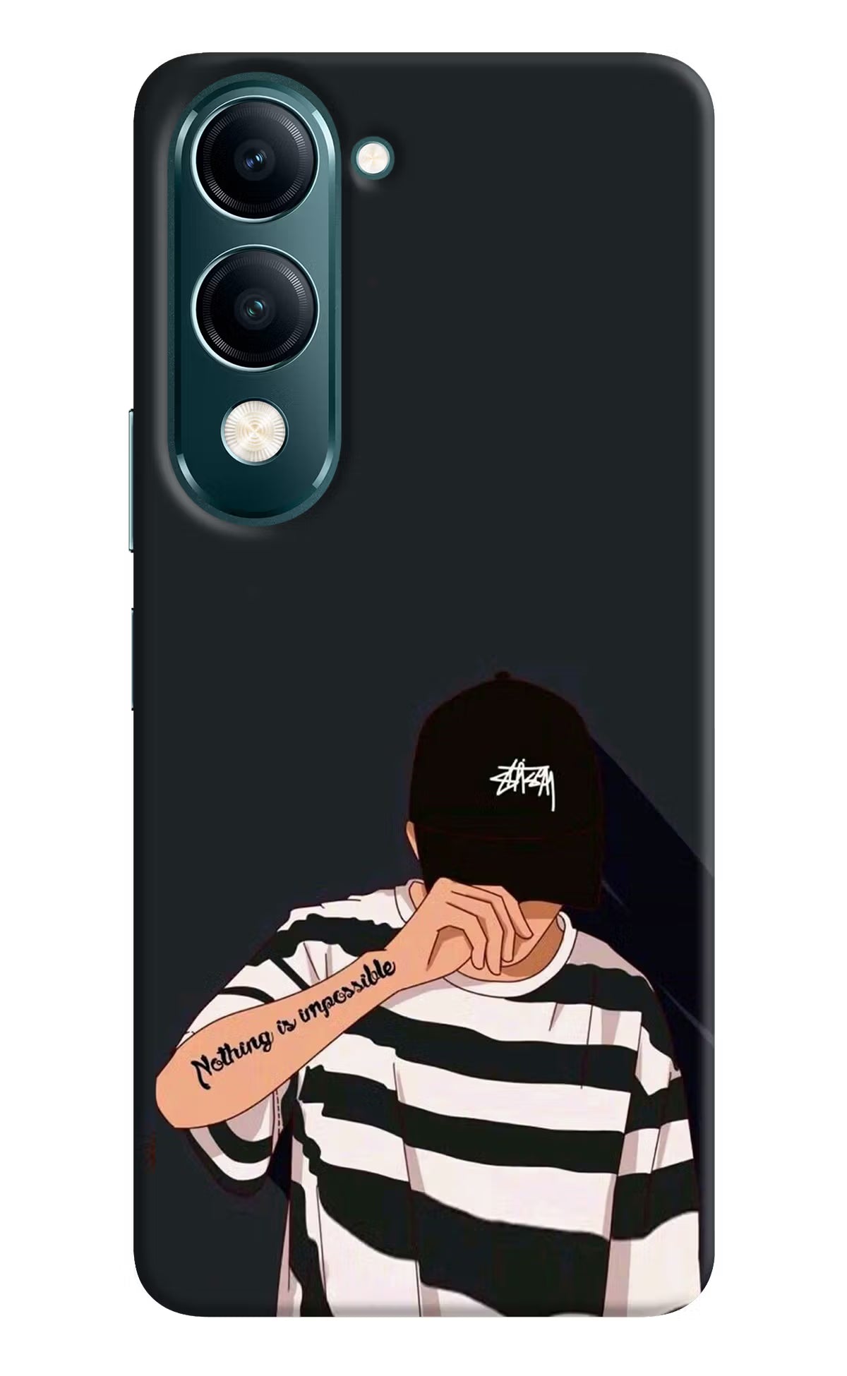 Aesthetic Boy Vivo Y19 5G Back Cover