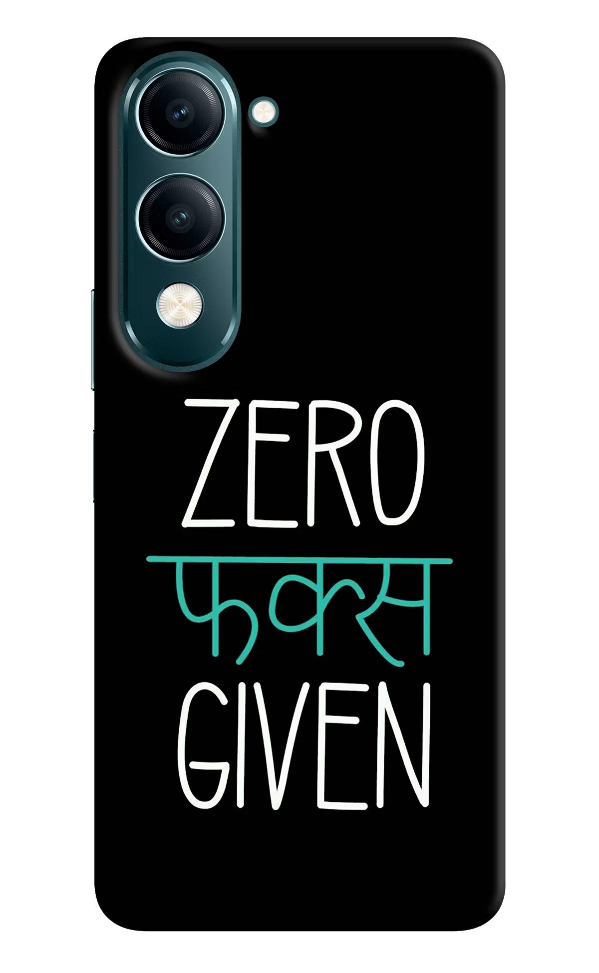 Zero Fucks Given Vivo Y19 5G Back Cover