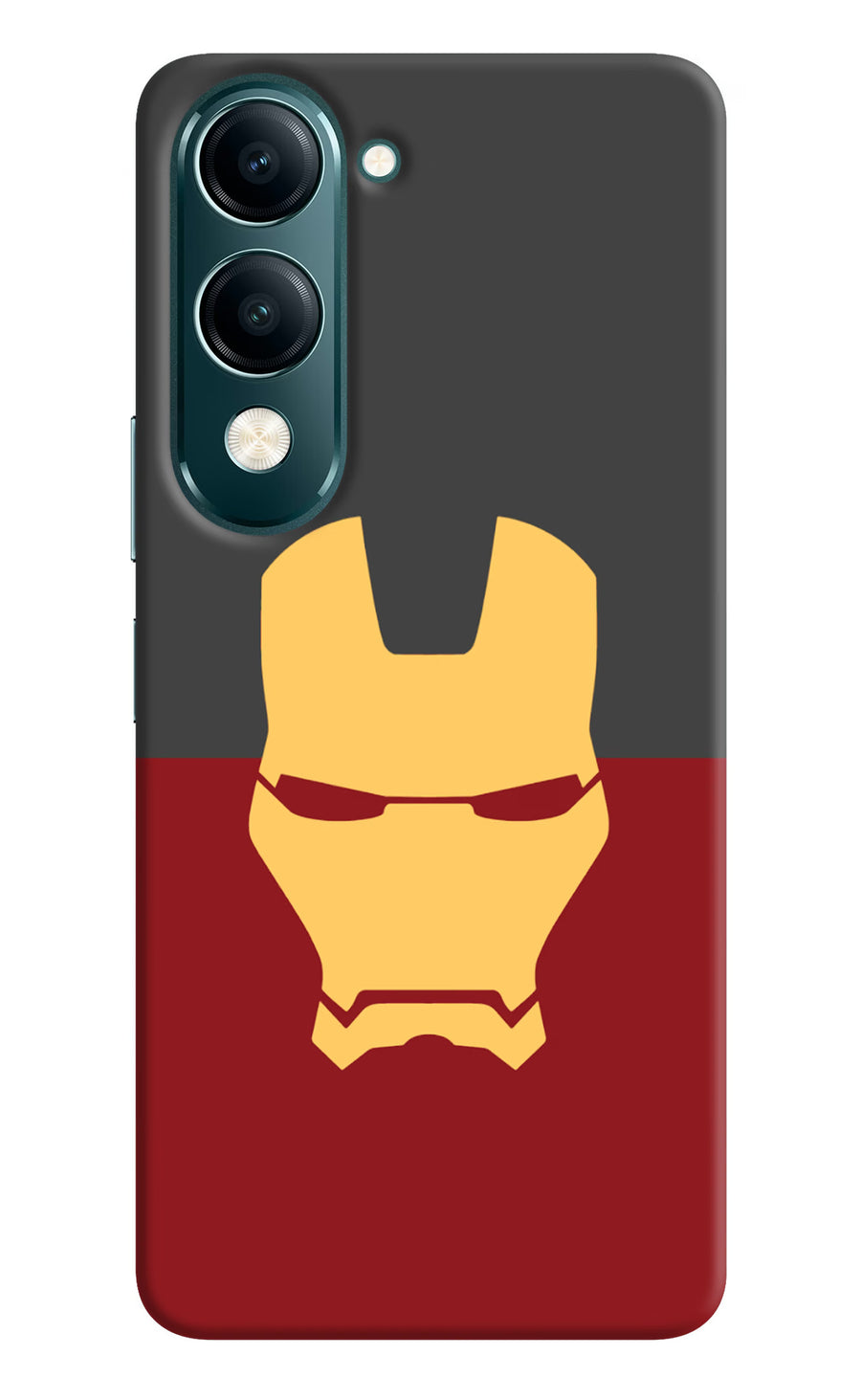 Ironman Vivo Y19 5G Back Cover, Hard case