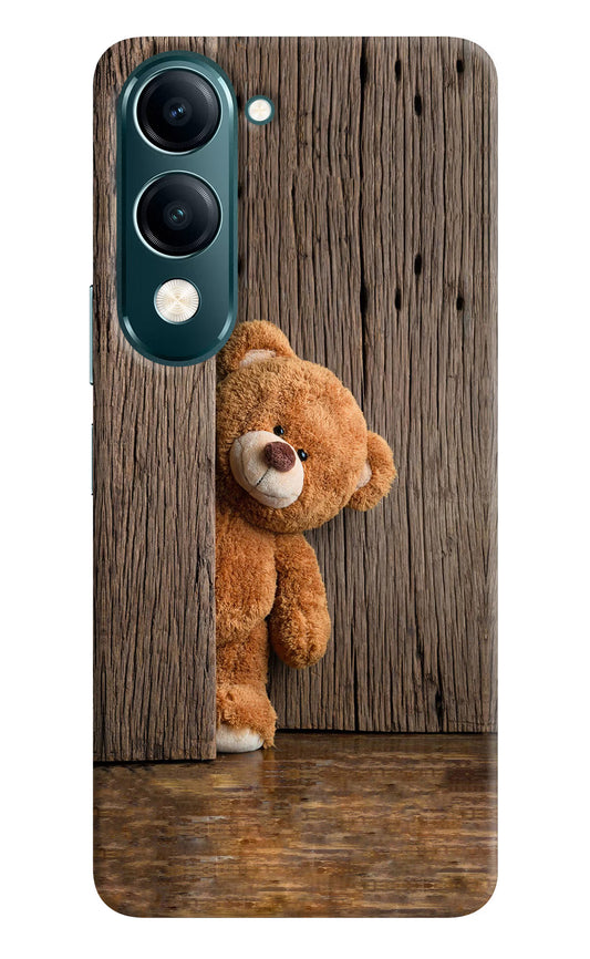 Teddy Wooden Vivo Y19 5G Back Cover