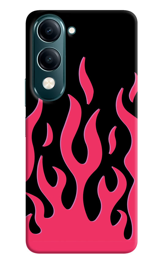 Fire Flames Vivo Y19 5G Back Cover