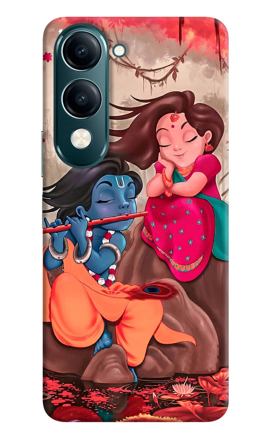 Radhe Krishna Vivo Y19 5G Back Cover
