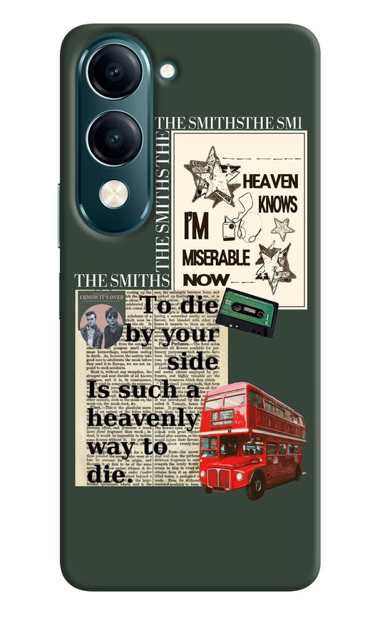 The Smiths Vivo Y19 5G Back Cover