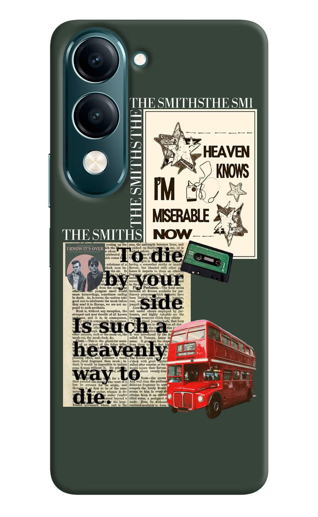 The Smiths Vivo Y19 5G Back Cover
