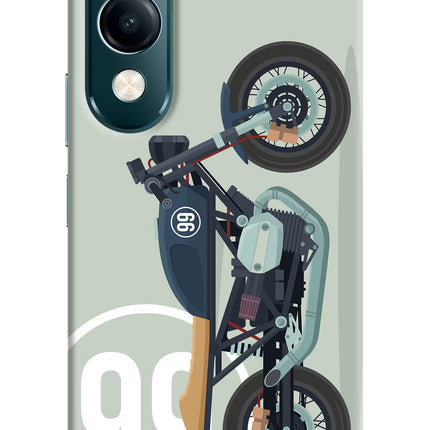 Classic Cafe Racer 99 Vivo Y19 5G Back Cover