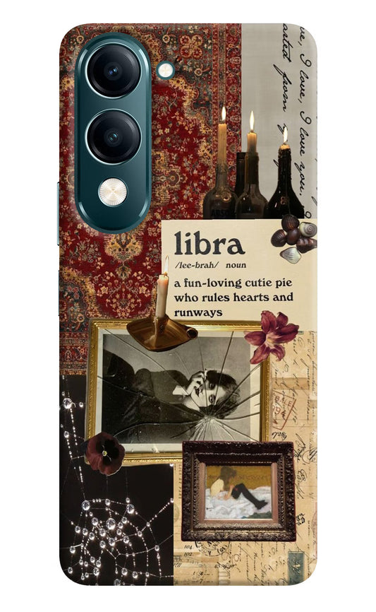 Libra Zodiac Vivo Y19 5G Back Cover