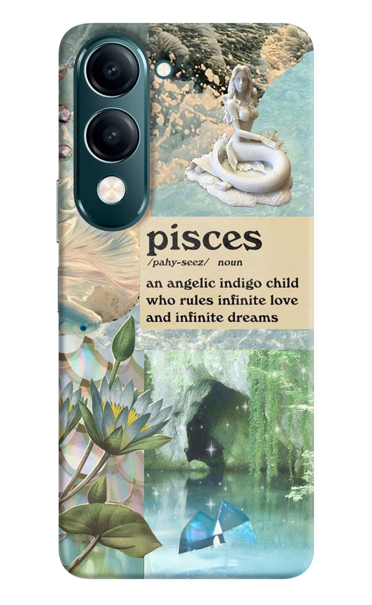 Pisces Zodiac Vivo Y19 5G Back Cover