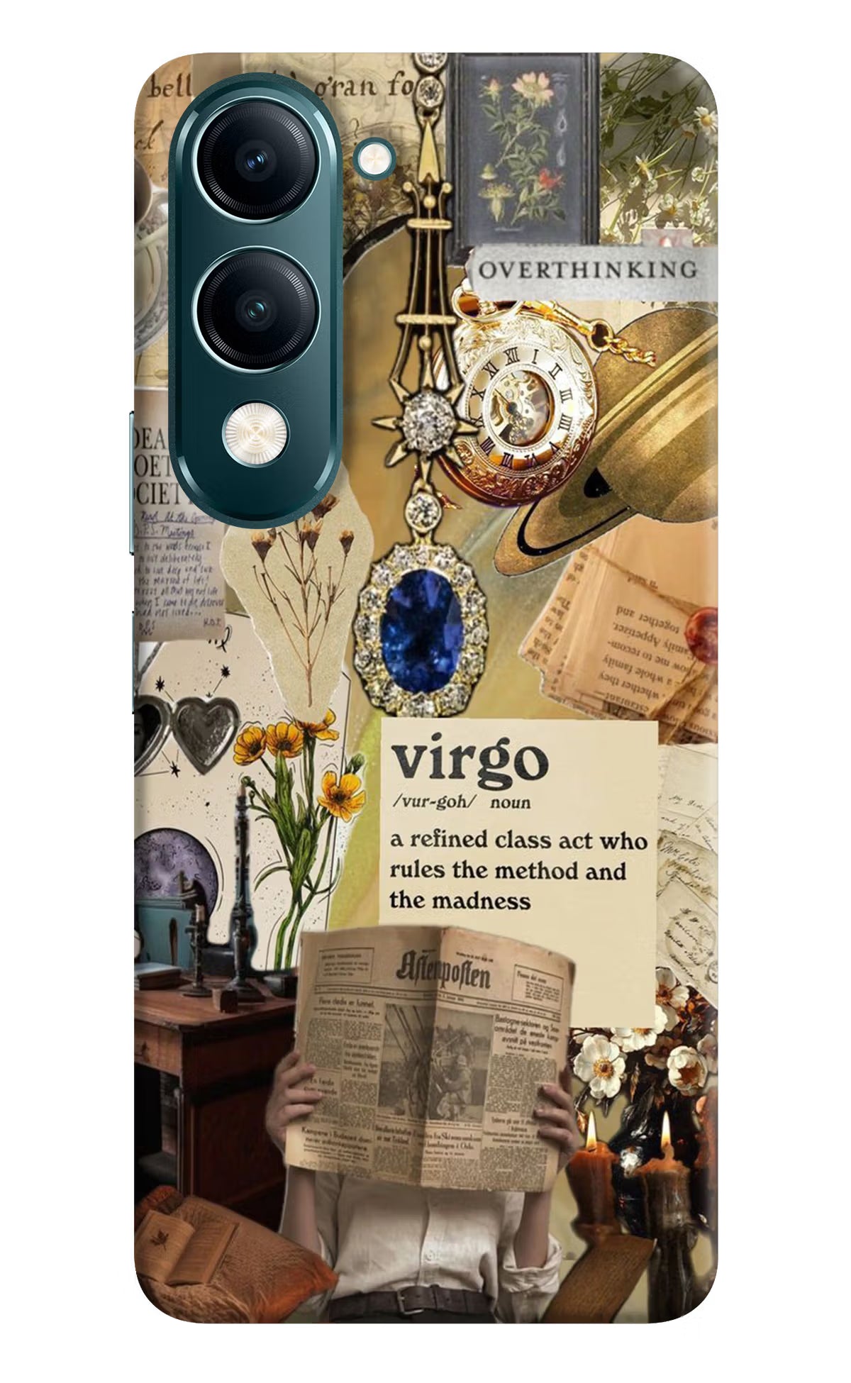 Virgo Zodiac Vivo Y19 5G Back Cover