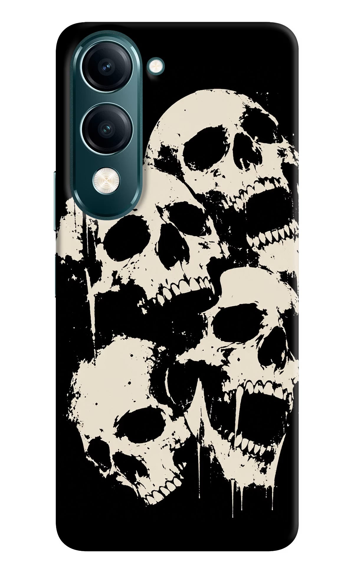 Dead Stack Vivo Y19 5G Hard Case Back Cover by Casekaro