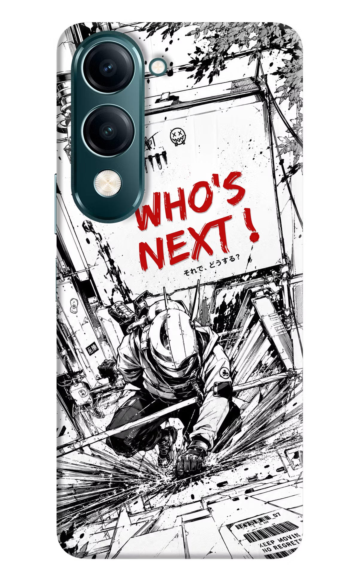 Who's Next Vivo Y19 5G Hard Case Back Cover by Casekaro