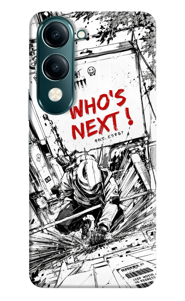 Who's Next Vivo Y19 5G Hard Case Back Cover by Casekaro