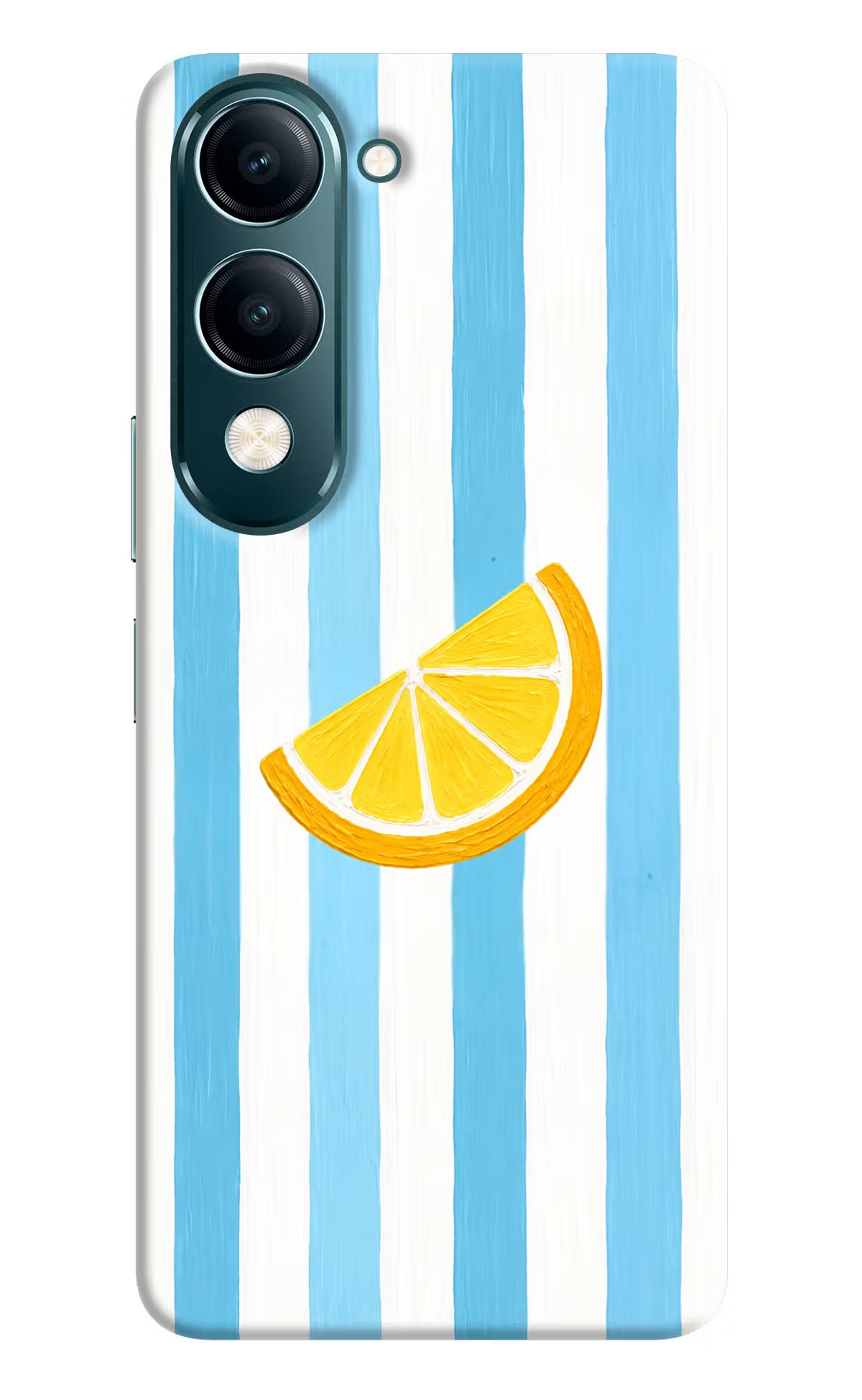Summer Lemon Vivo Y19 5G Hard Case Back Cover by Casekaro