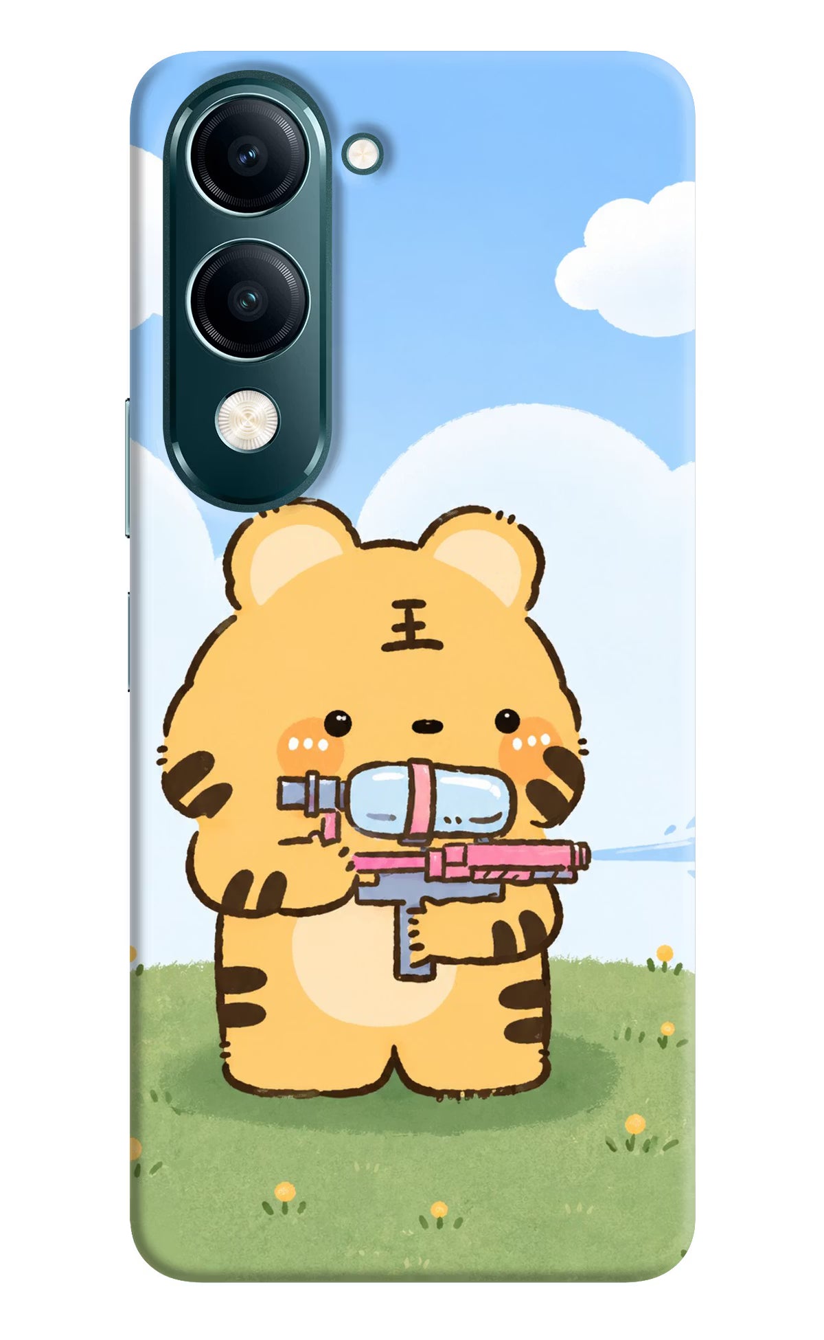 Tiger Treat Vivo Y19 5G Back Cover