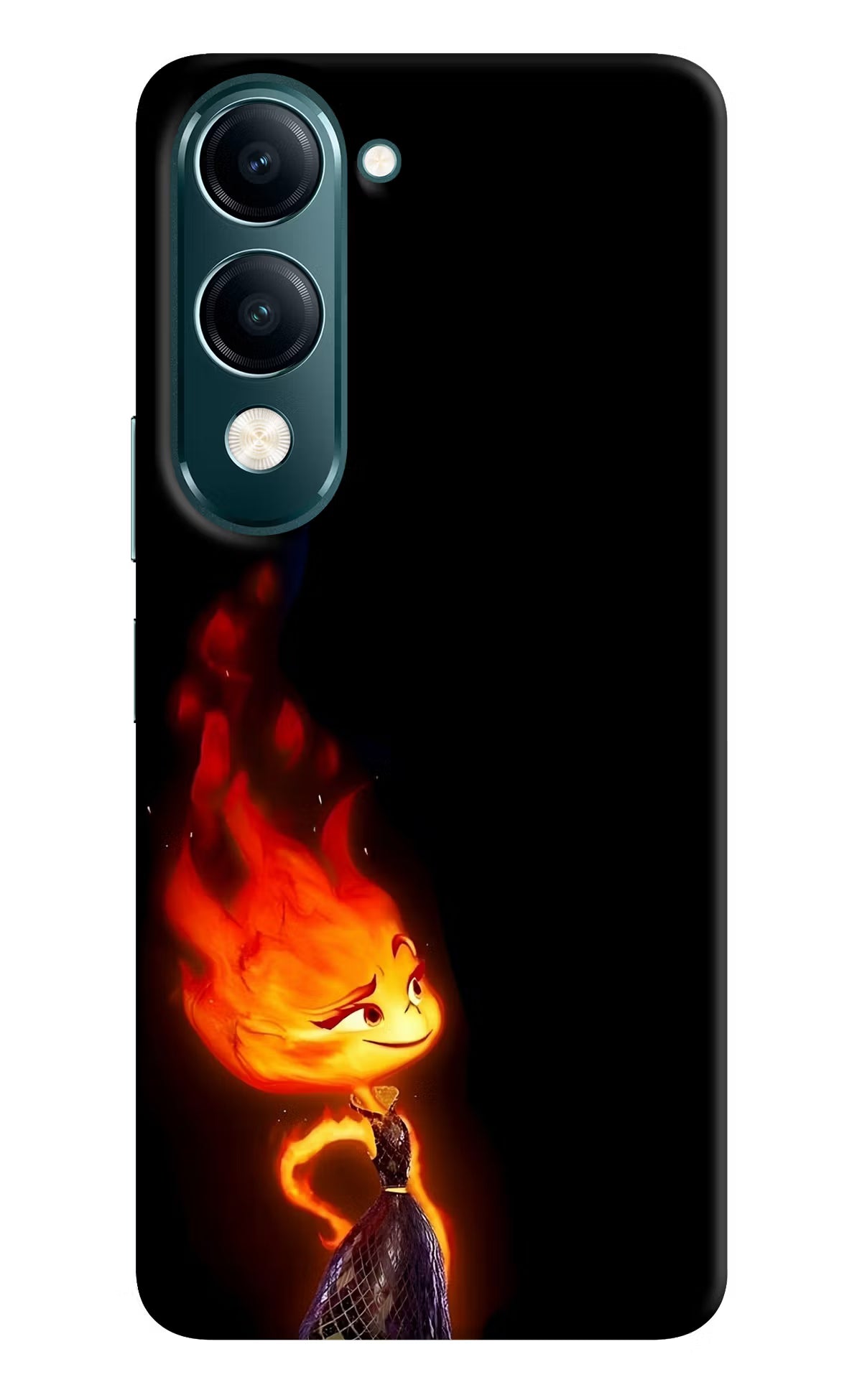 Ember Flame Vivo Y19 5G Back Cover