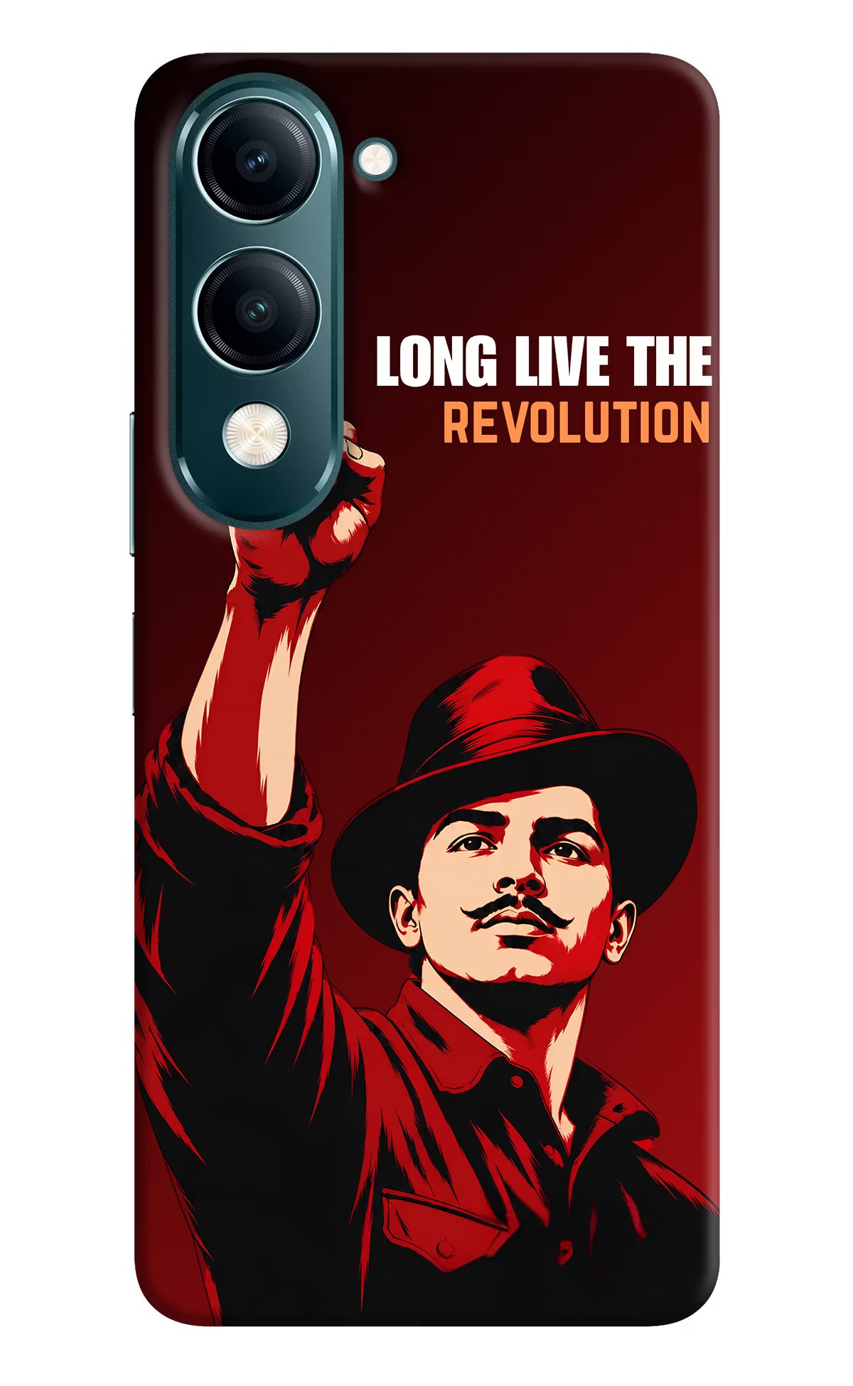 Bhagat Singh Revolution Vivo Y19 5G Back Cover