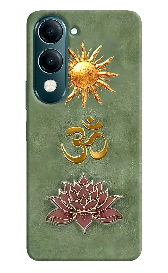 Om & Lotus Vivo Y19 5G Back Cover