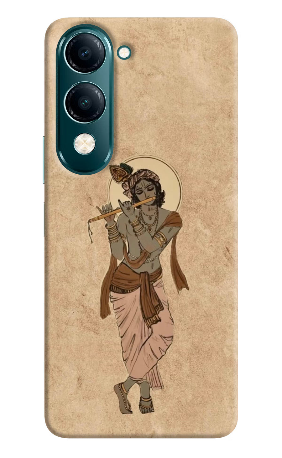 Krishna Vivo Y19 5G Back Cover, Hard case