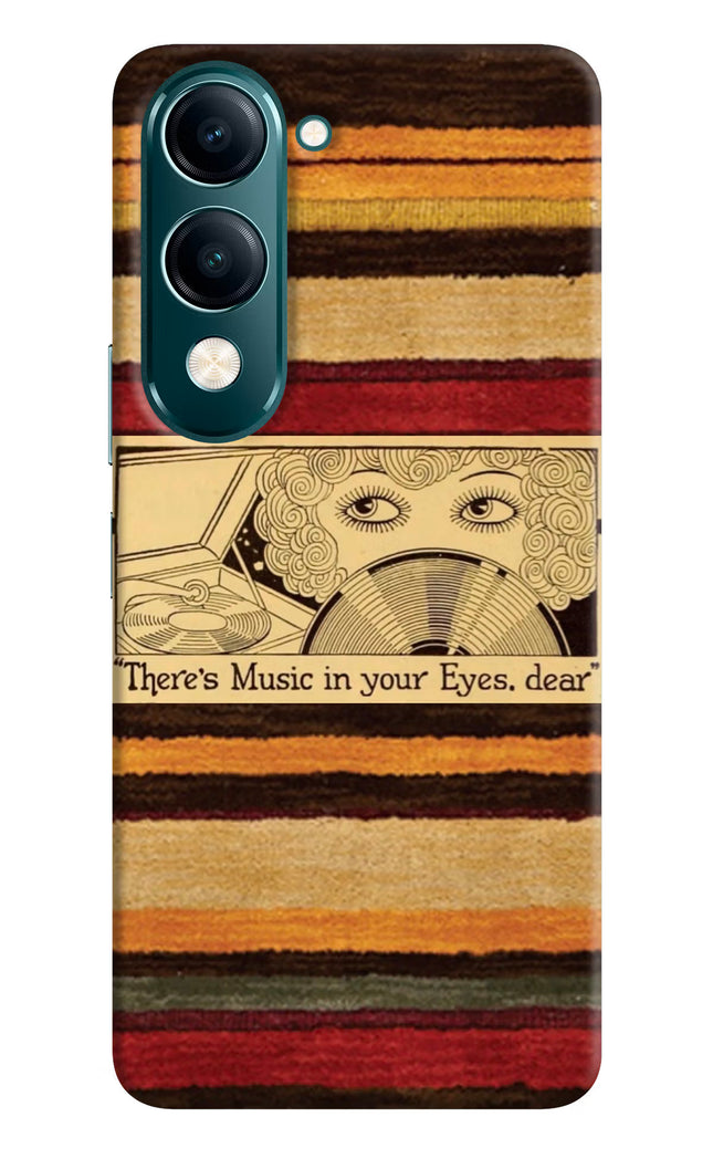 Vinyl Stripes Vivo Y19 5G Hard Case Back Cover by Casekaro