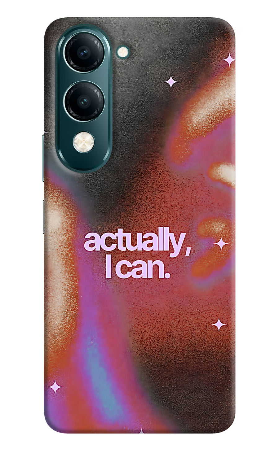 Pink Aura Vivo Y19 5G Back Cover, Hard case